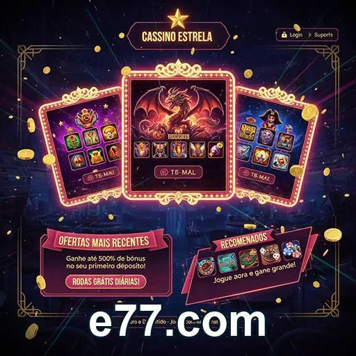 Login seguro no e77.com pelo celular em poucos toques