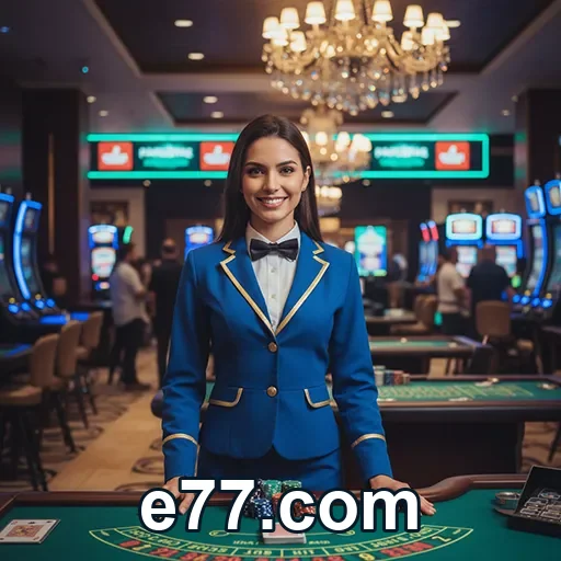 Acesso oficial seguro na plataforma e77.com