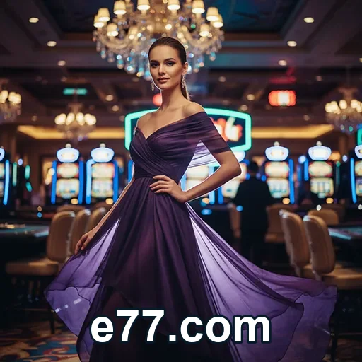 Tela de login oficial e77.com no celular