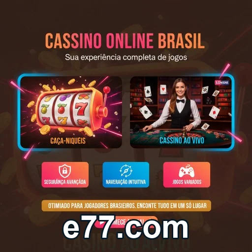 Acesso mobile à plataforma e77.com