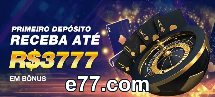 Tela de promoções e77.com com regras claras visíveis