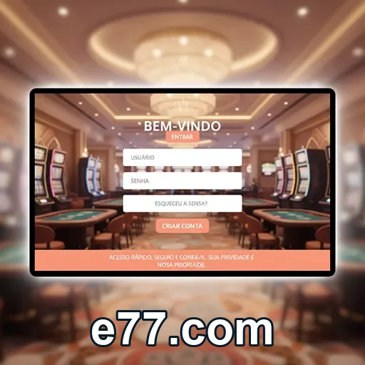 Tela de promoções atuais da e77.com