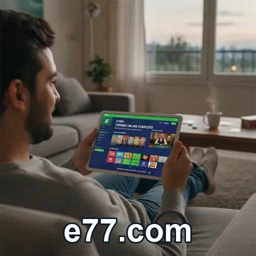 Tela de verificação da conta com suporte seguro