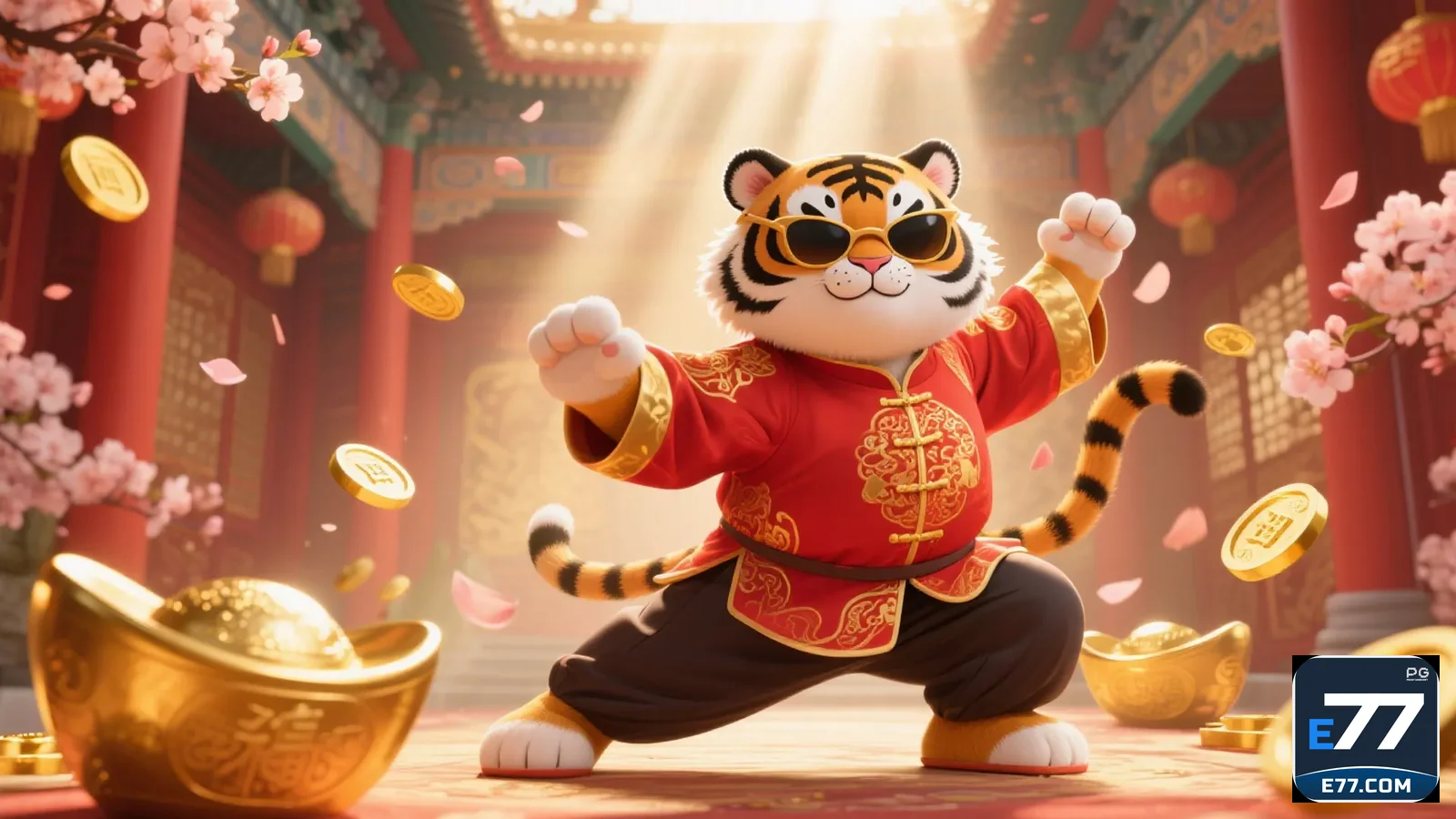 Jogadores se divertem em Baccarat ao vivo na e77, uma plataforma confiável e premium.